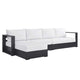 Tahoe Outdoor Patio Powder-Coated Aluminum 3-Piece Left-Facing Chaise Sectional Sofa Set By Modway - EEI-6672 | Outdoor Sofas, Loveseats & Sectionals | Modishstore - 17