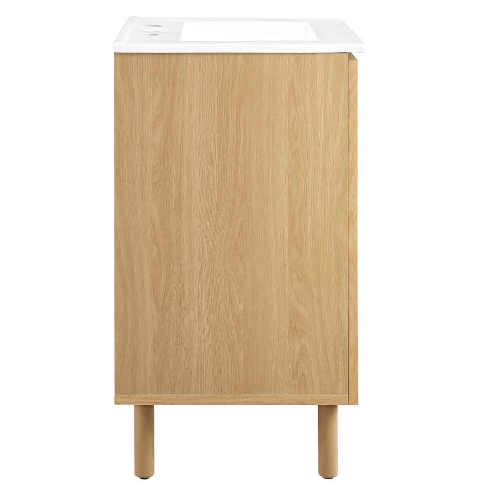 Calla 24" Perforated Metal Bathroom Vanity By Modway - EEI-6677 | Bathroom Accessories | Modishstore - 4