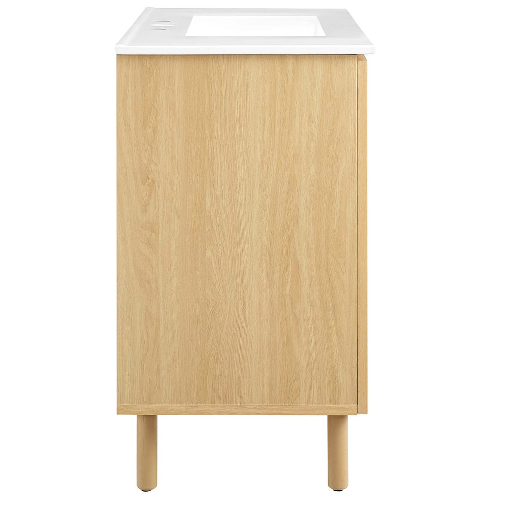 Calla 36" Perforated Metal Bathroom Vanity By Modway - EEI-6678 | Bathroom Accessories | Modishstore - 4