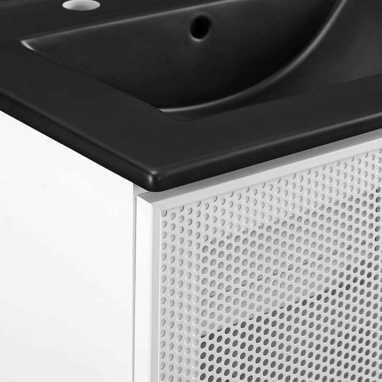 Calla 24" Perforated Metal Bathroom Vanity By Modway - EEI-6679 | Bathroom Accessories | Modishstore - 7