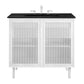 Calla 36" Perforated Metal Bathroom Vanity By Modway - EEI-6680 | Bathroom Accessories | Modishstore - 8