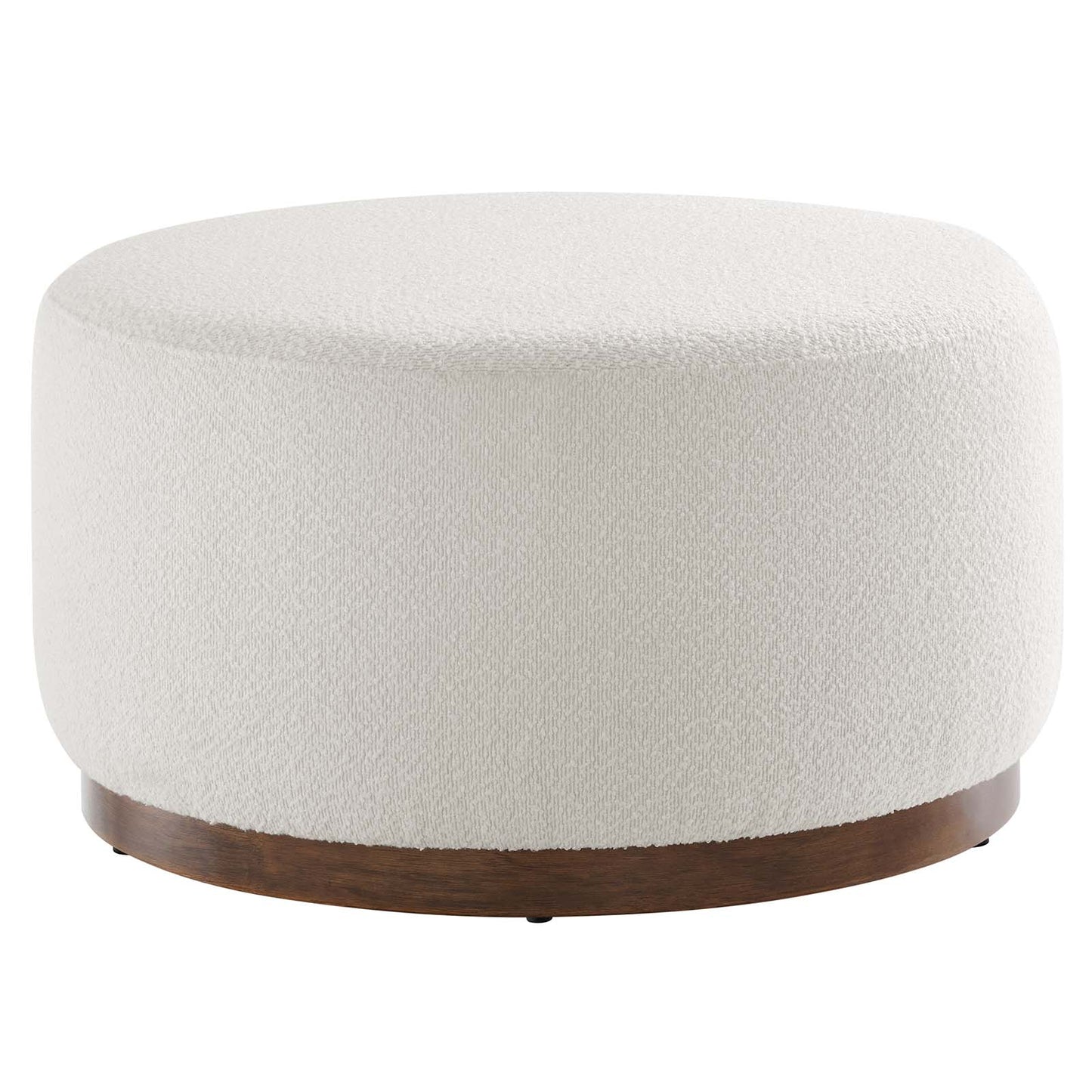 Tilden Large 29" Round Boucle Upholstered Ottoman By Modway - EEI-6681 | Ottomans | Modishstore - 2