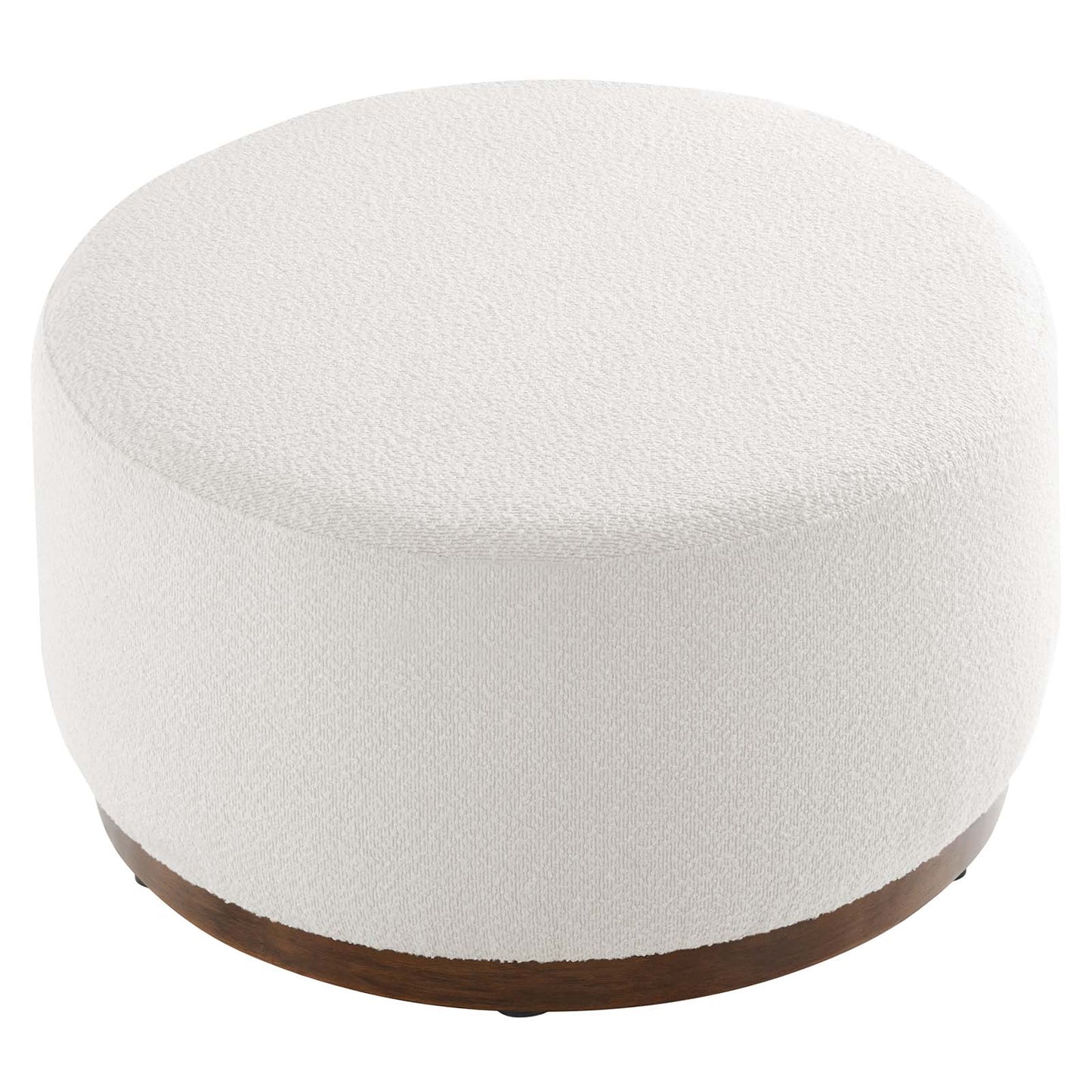 Tilden Large 29" Round Boucle Upholstered Ottoman By Modway - EEI-6681 | Ottomans | Modishstore - 3