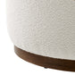 Tilden Large 29" Round Boucle Upholstered Ottoman By Modway - EEI-6681 | Ottomans | Modishstore - 4