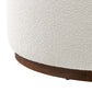Tilden Large 38" Round Boucle Upholstered Upholstered Ottoman By Modway - EEI-6682 | Ottomans | Modishstore - 4