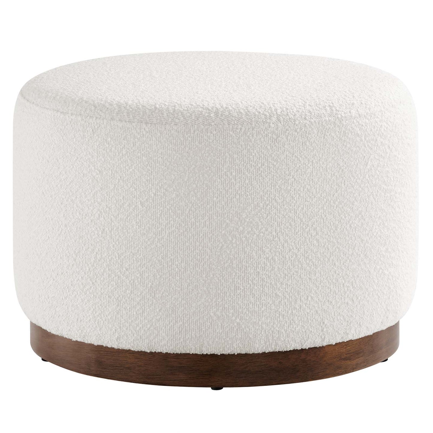 Tilden Large 23" Round Boucle Upholstered Upholstered Ottoman By Modway - EEI-6683 | Ottomans | Modishstore - 2