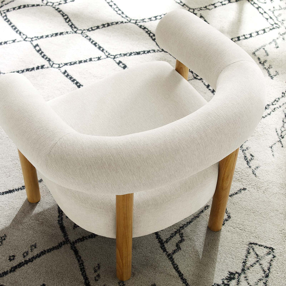 Sable Upholstered Fabric Armchair By Modway - EEI-6689 | Armchairs | Modishstore - 1