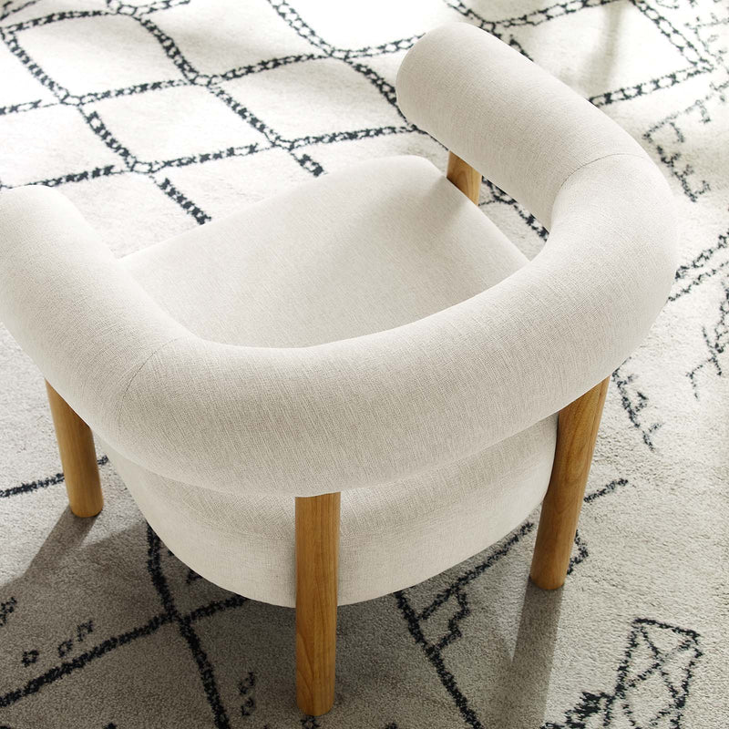 Sable Upholstered Fabric Armchair By Modway - EEI-6689 | Armchairs | Modishstore - 1