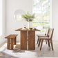 Amistad 60" Wood Dining Table and Bench Set By Modway - EEI-6690 | Dining Sets | Modishstore - 7