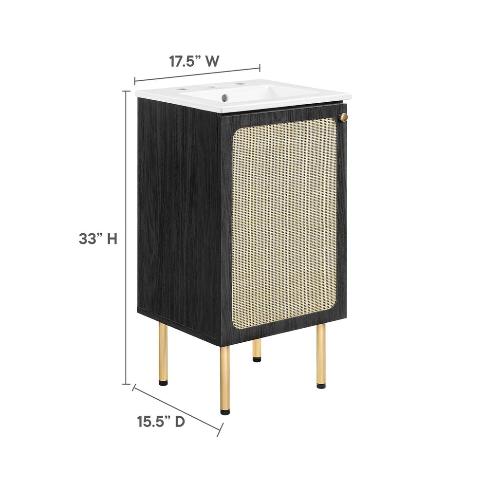 Chaucer 18" Bathroom Vanity By Modway - EEI-6691 | Bathroom Accessories | Modishstore - 11