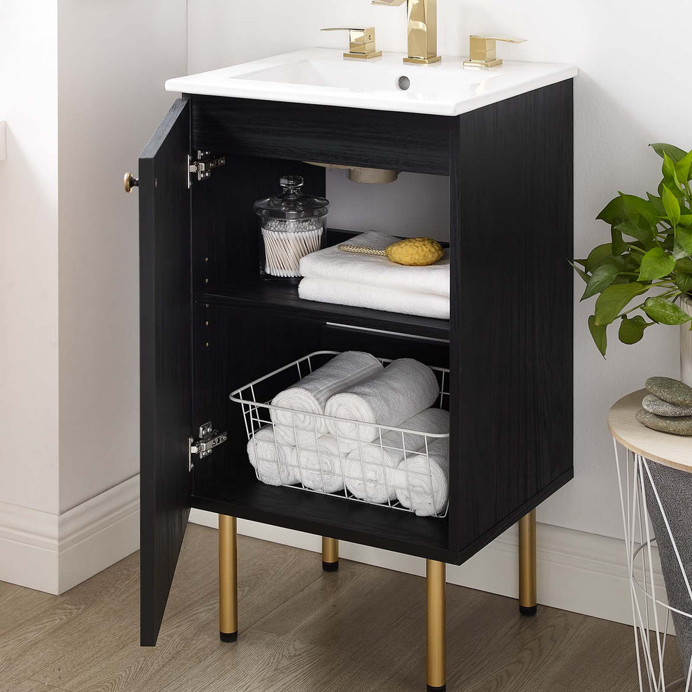 Chaucer 18" Bathroom Vanity By Modway - EEI-6691 | Bathroom Accessories | Modishstore - 13