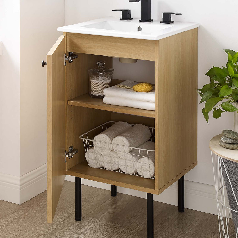 Chaucer 18" Bathroom Vanity By Modway - EEI-6691 | Bathroom Accessories | Modishstore - 28