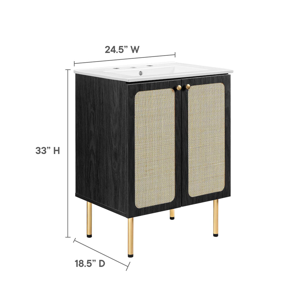 Chaucer 24" Bathroom Vanity By Modway - EEI-6693 | Bathroom Accessories | Modishstore - 12
