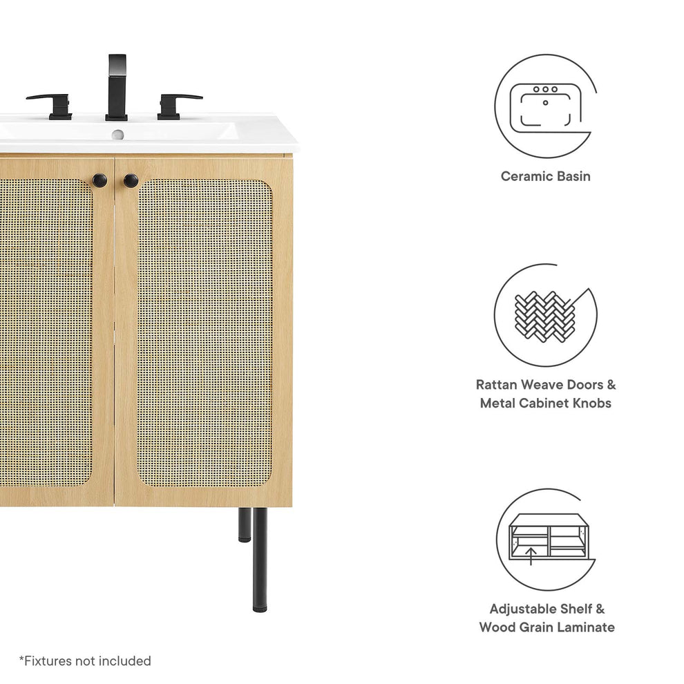 Chaucer 24" Bathroom Vanity By Modway - EEI-6693 | Bathroom Accessories | Modishstore - 27