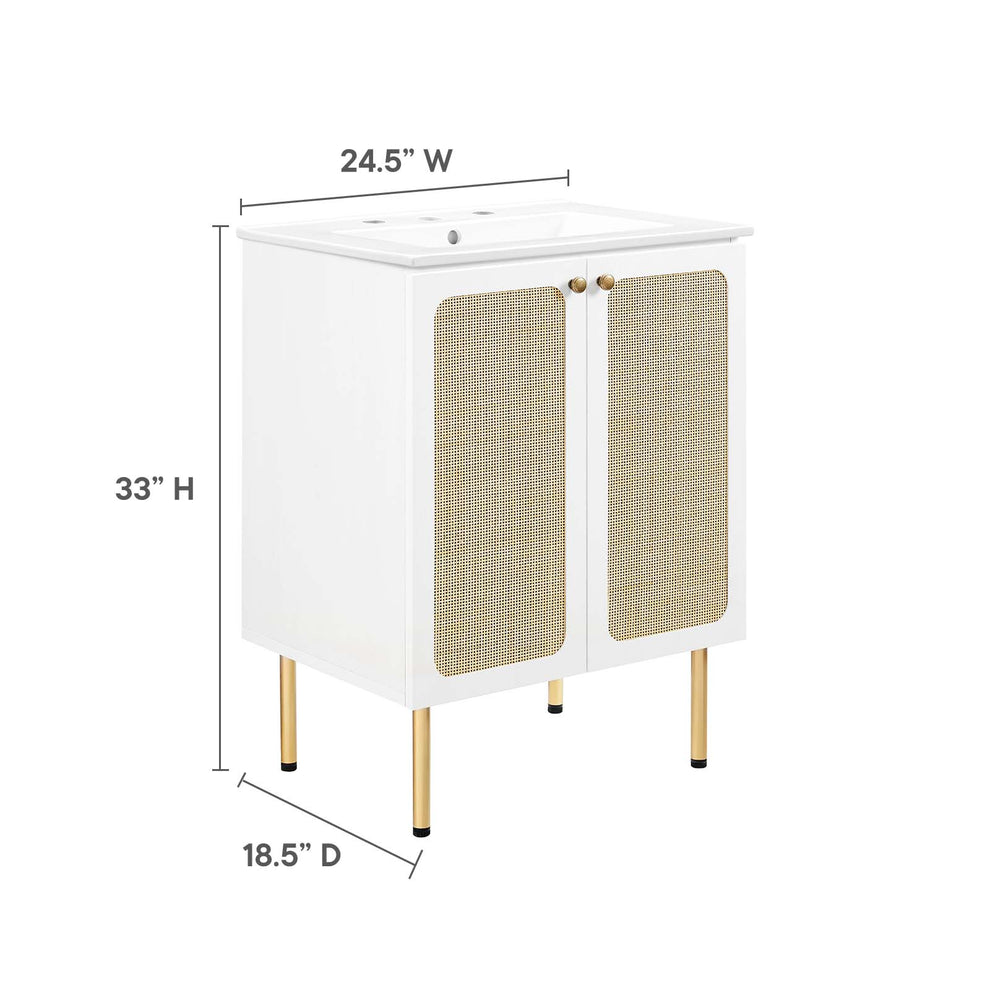 Chaucer 24" Bathroom Vanity By Modway - EEI-6693 | Bathroom Accessories | Modishstore - 41