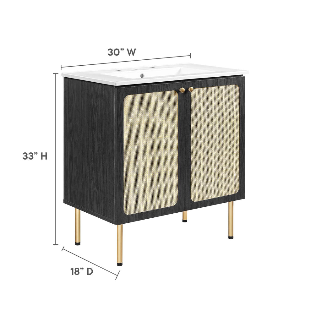 Chaucer 30" Bathroom Vanity By Modway - EEI-6695 | Bathroom Accessories | Modishstore - 12