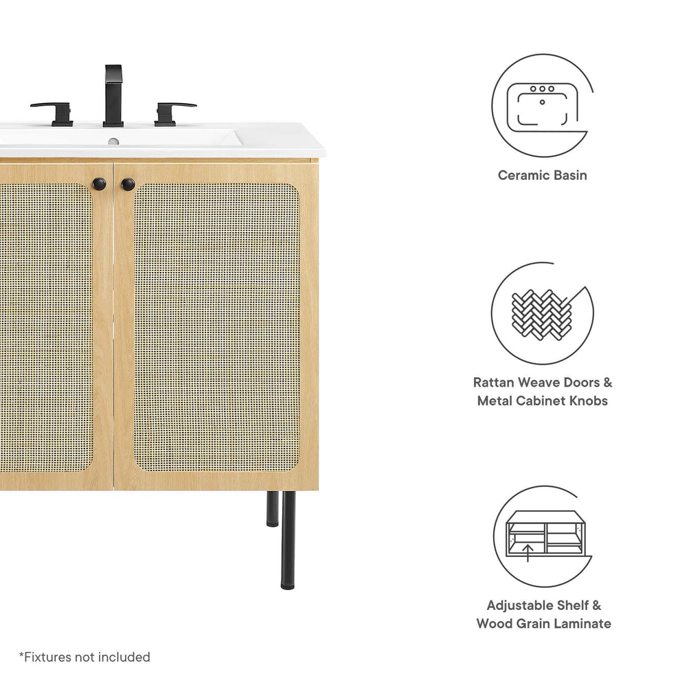 Chaucer 30" Bathroom Vanity By Modway - EEI-6695 | Bathroom Accessories | Modishstore - 27