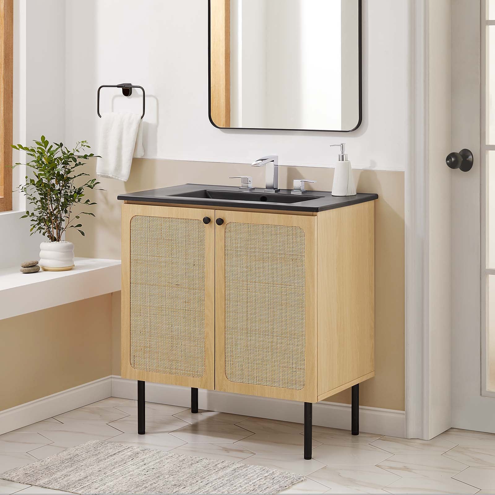 Chaucer 30" Bathroom Vanity By Modway - EEI-6696 | Bathroom Accessories | Modishstore - 29