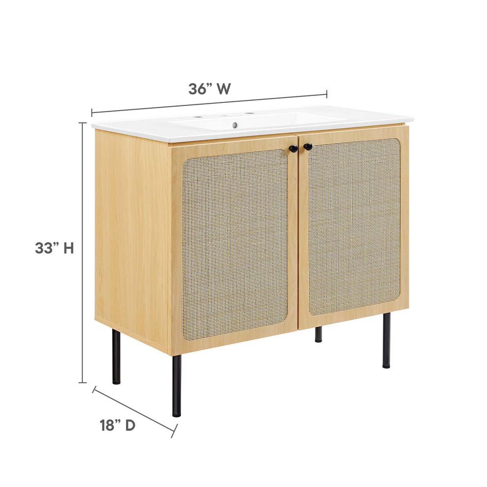 Chaucer 36" Bathroom Vanity By Modway - EEI-6697 | Bathroom Accessories | Modishstore - 26