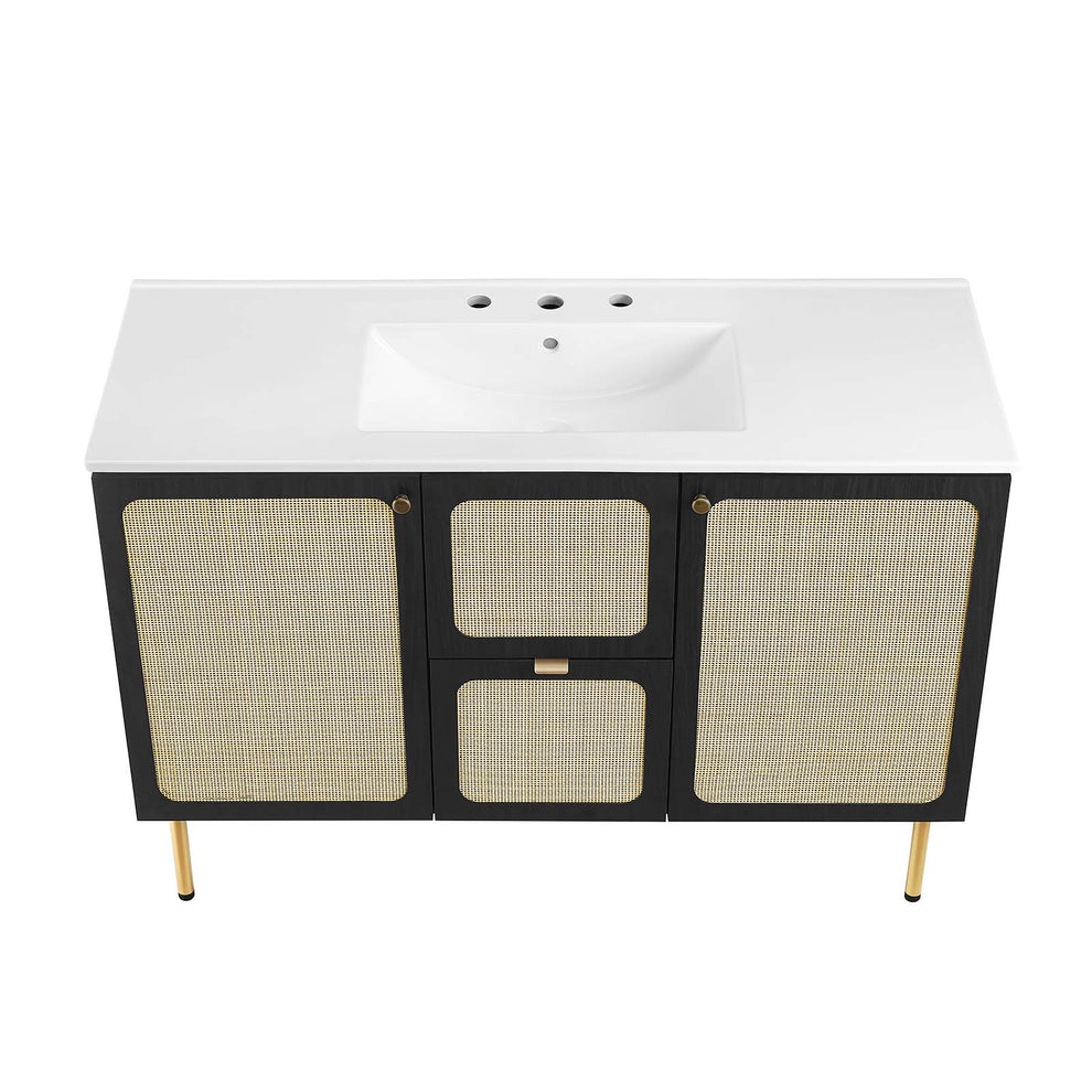 Chaucer 48" Single Sink Bathroom Vanity By Modway - EEI-6699 | Bathroom Accessories | Modishstore - 10