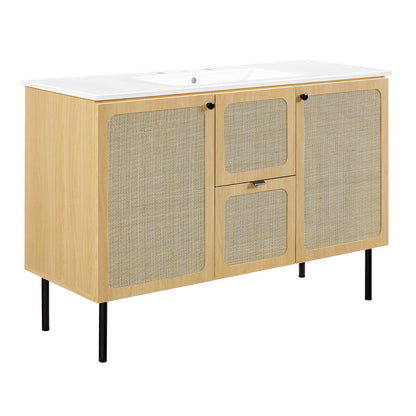 Chaucer 48" Single Sink Bathroom Vanity By Modway - EEI-6699 | Bathroom Accessories | Modishstore - 17