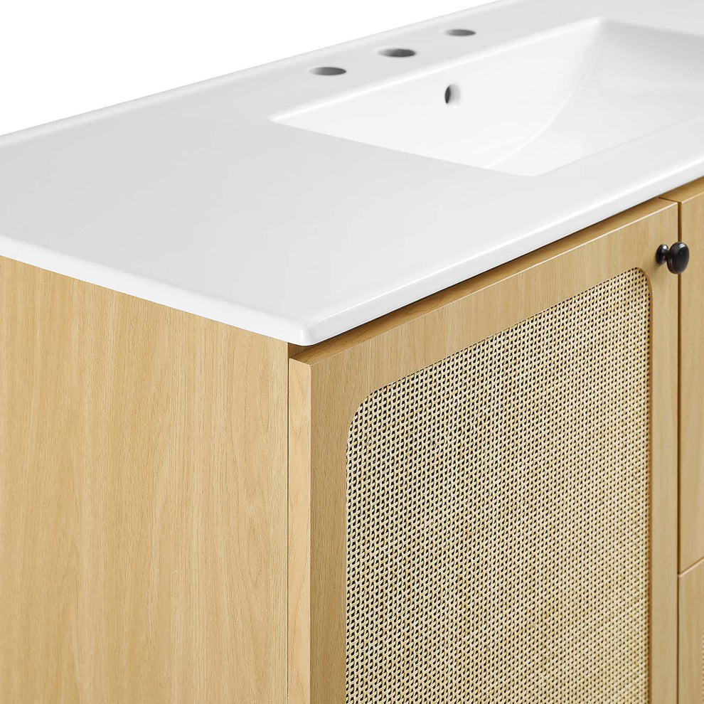 Chaucer 48" Single Sink Bathroom Vanity By Modway - EEI-6699 | Bathroom Accessories | Modishstore - 26