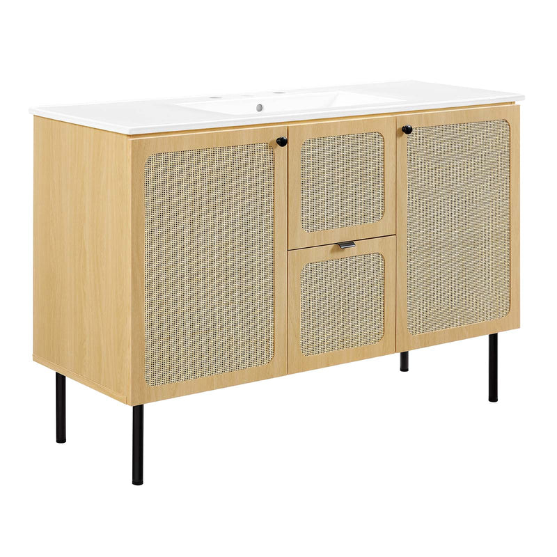 Chaucer 48" Single Sink Bathroom Vanity By Modway - EEI-6699 | Bathroom Accessories | Modishstore - 17