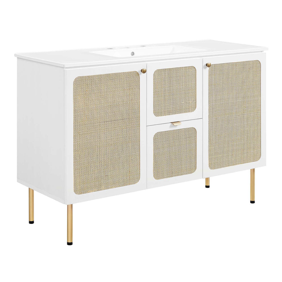 Chaucer 48" Single Sink Bathroom Vanity By Modway - EEI-6699 | Bathroom Accessories | Modishstore - 33