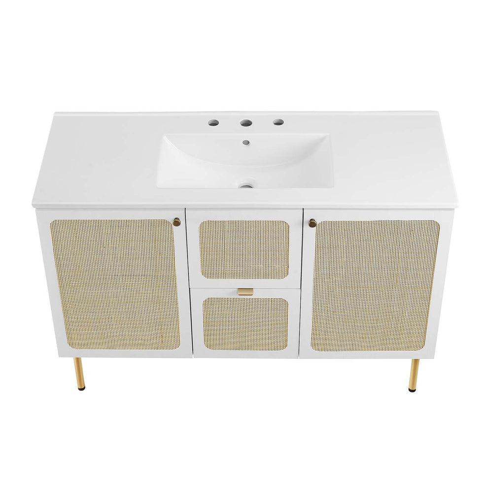 Chaucer 48" Single Sink Bathroom Vanity By Modway - EEI-6699 | Bathroom Accessories | Modishstore - 41