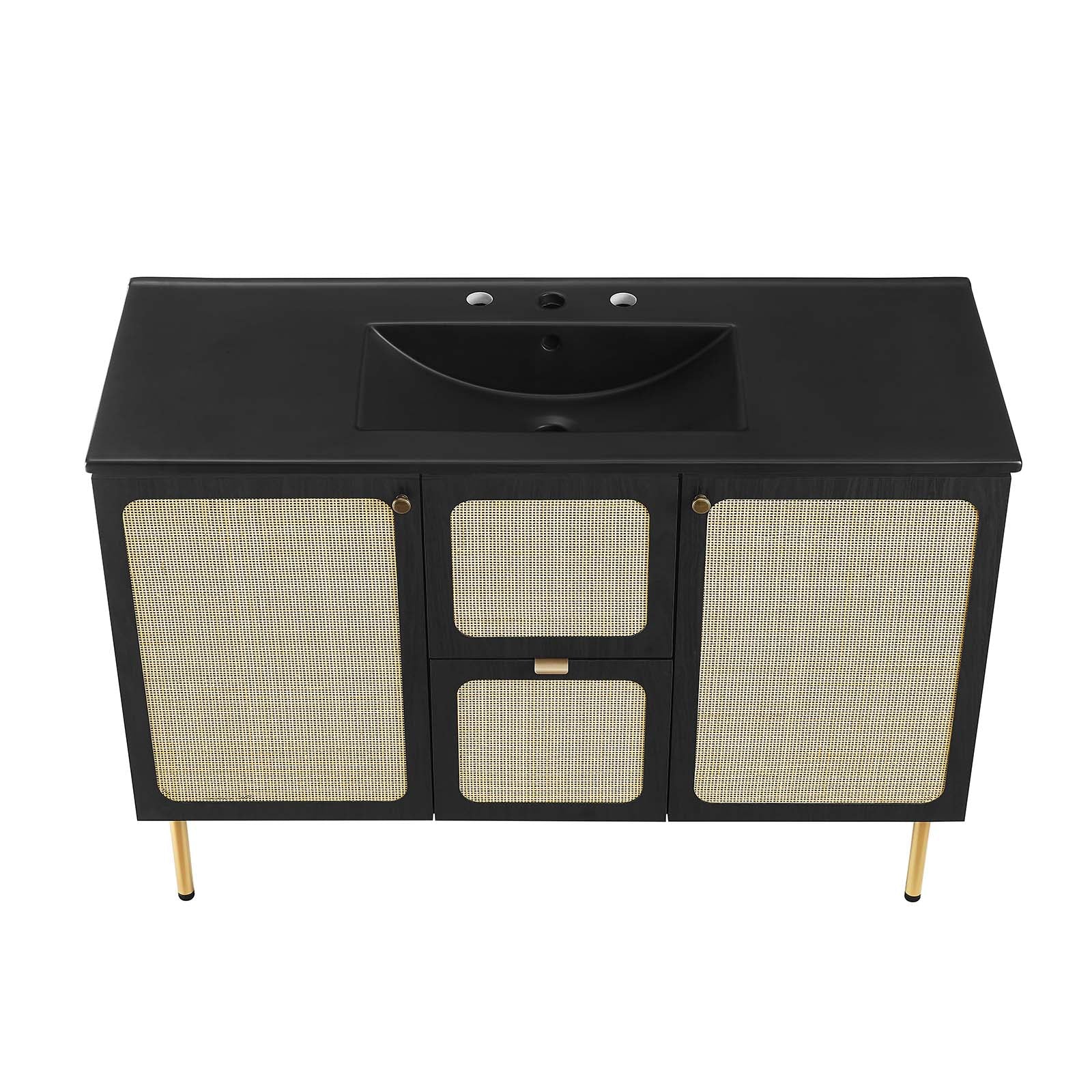 Chaucer 48" Single Sink Bathroom Vanity By Modway - EEI-6700 | Bathroom Accessories | Modishstore - 10