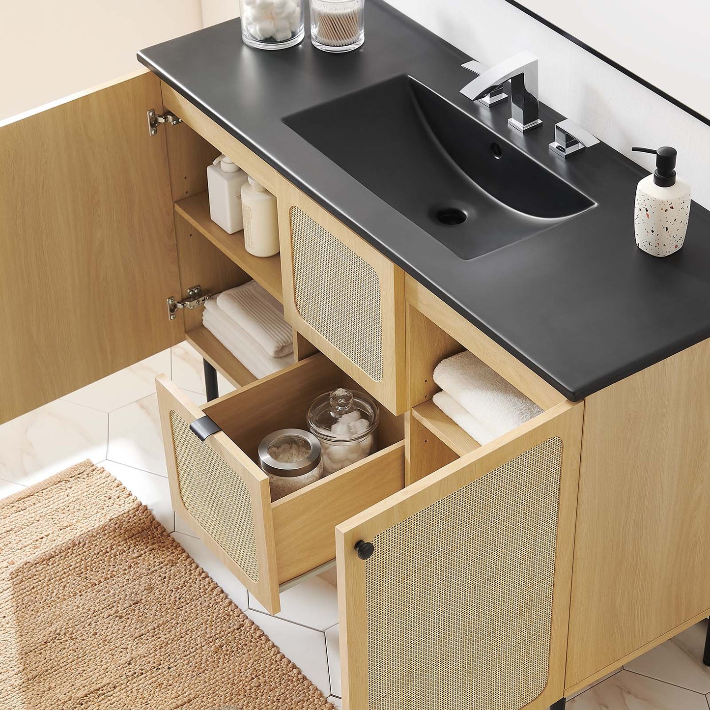 Chaucer 48" Single Sink Bathroom Vanity By Modway - EEI-6700 | Bathroom Accessories | Modishstore - 30