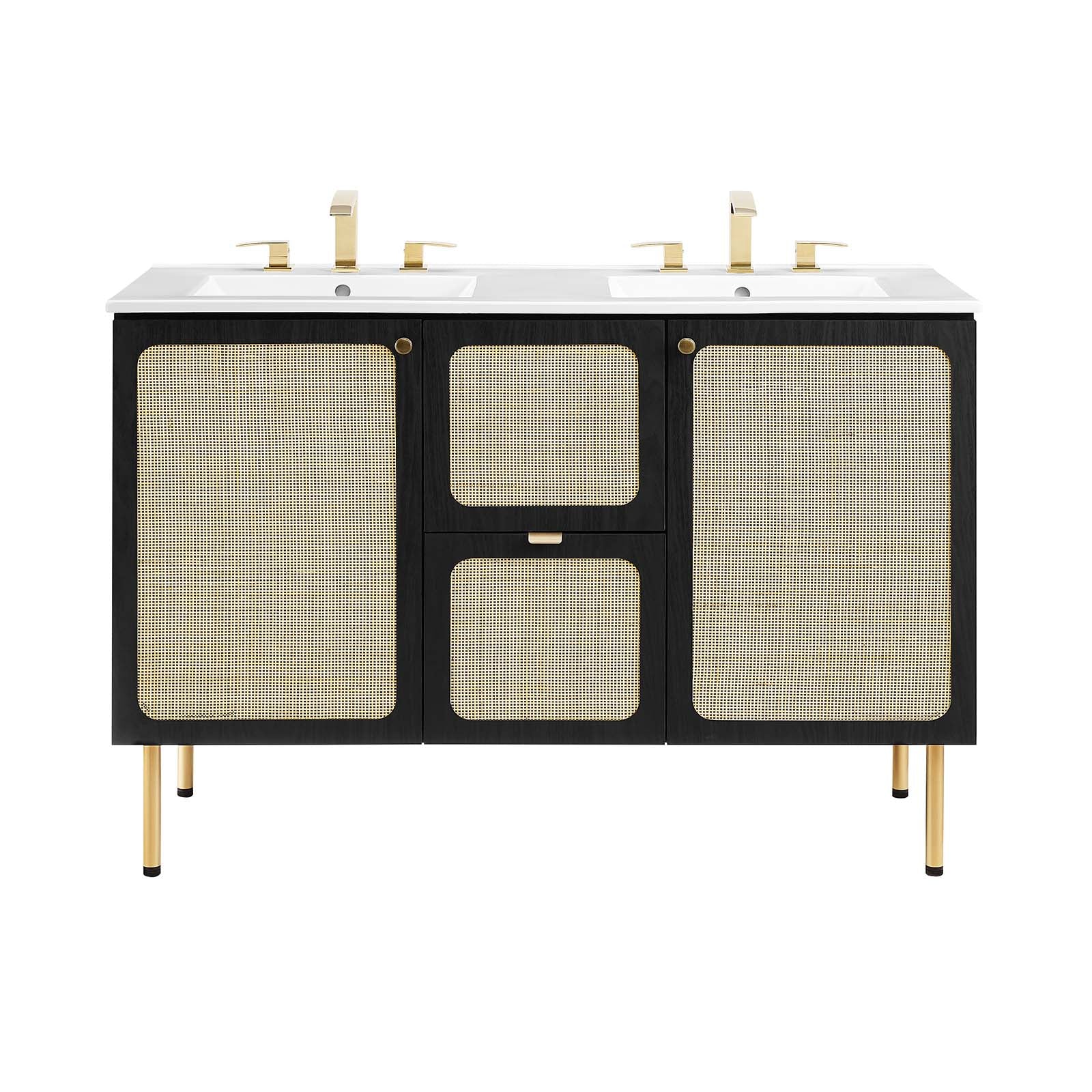 Chaucer 48" Double Sink Bathroom Vanity By Modway - EEI-6701 | Bathroom Accessories | Modishstore - 16