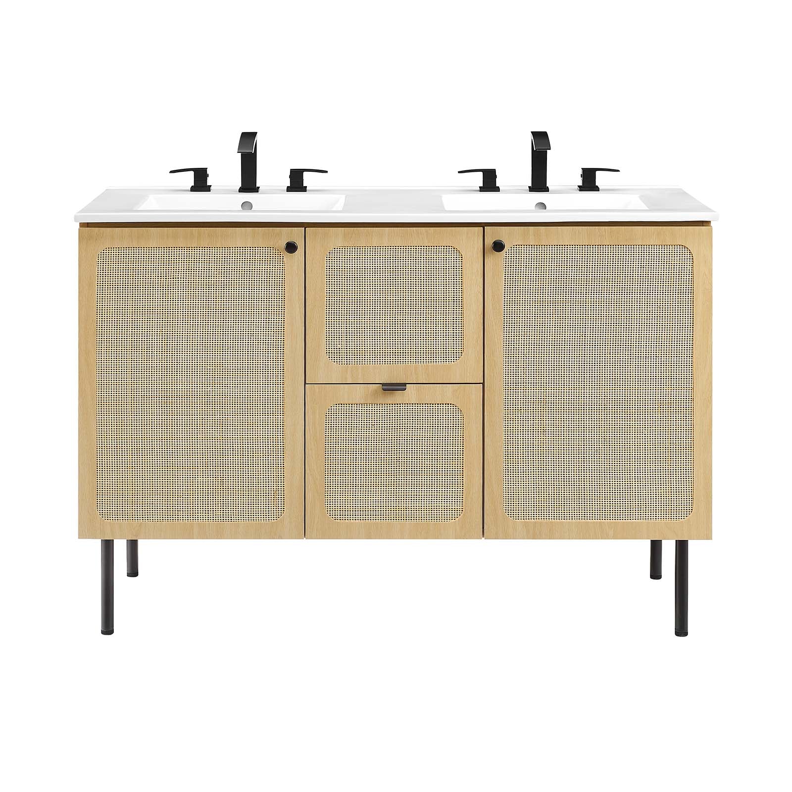 Chaucer 48" Double Sink Bathroom Vanity By Modway - EEI-6701 | Bathroom Accessories | Modishstore - 32