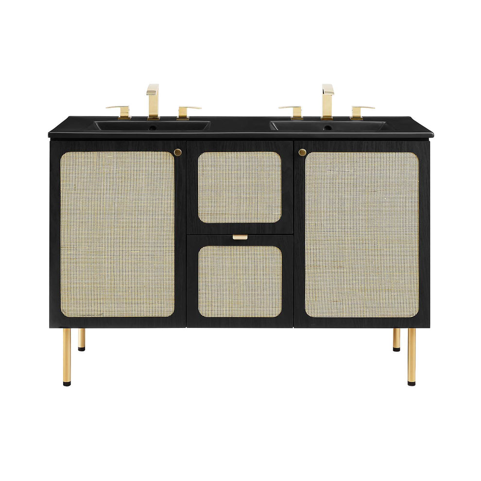 Chaucer 48" Double Sink Bathroom Vanity By Modway - EEI-6702 | Bathroom Accessories | Modishstore - 16