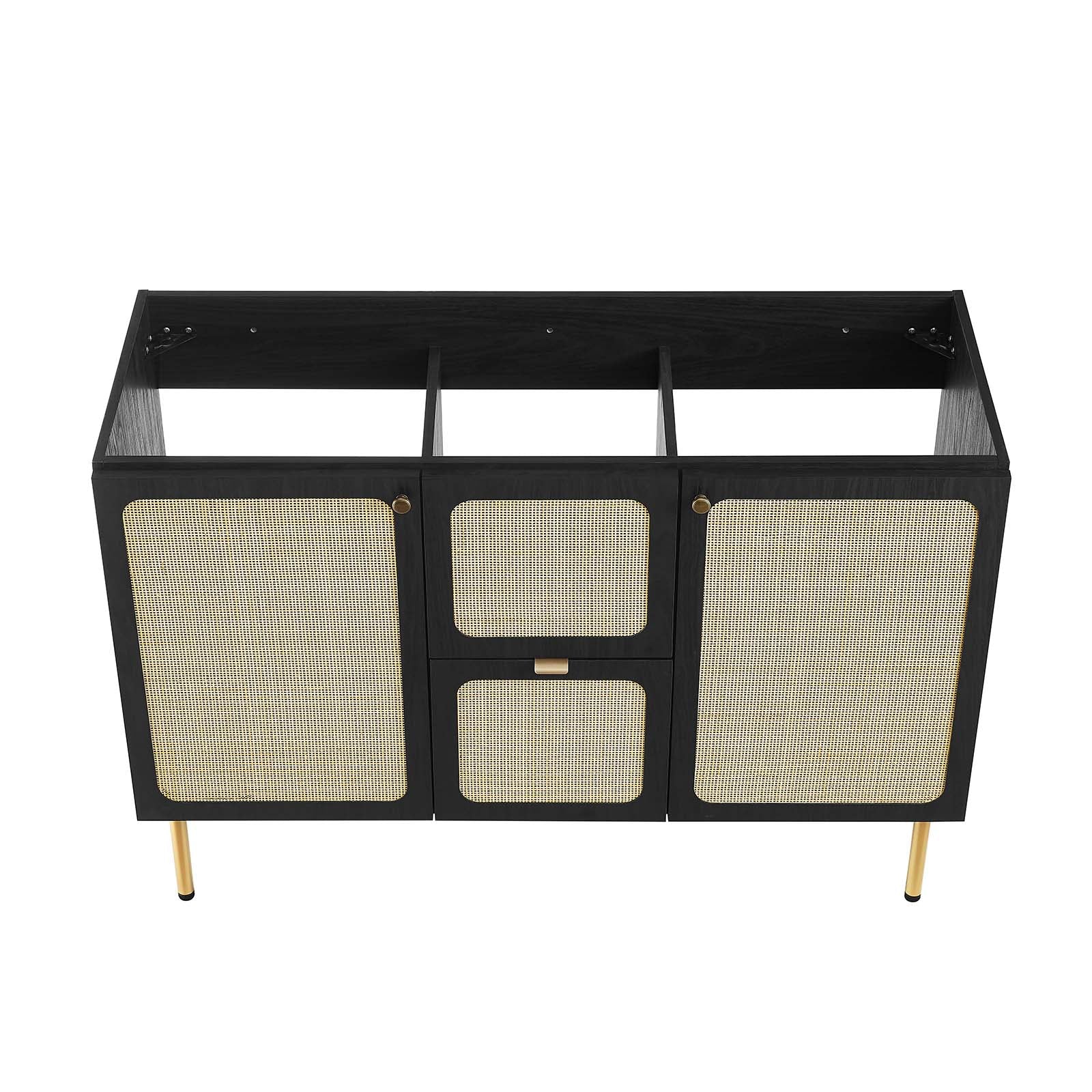 Chaucer 48" Double Sink Bathroom Vanity By Modway - EEI-6702 | Bathroom Accessories | Modishstore - 7