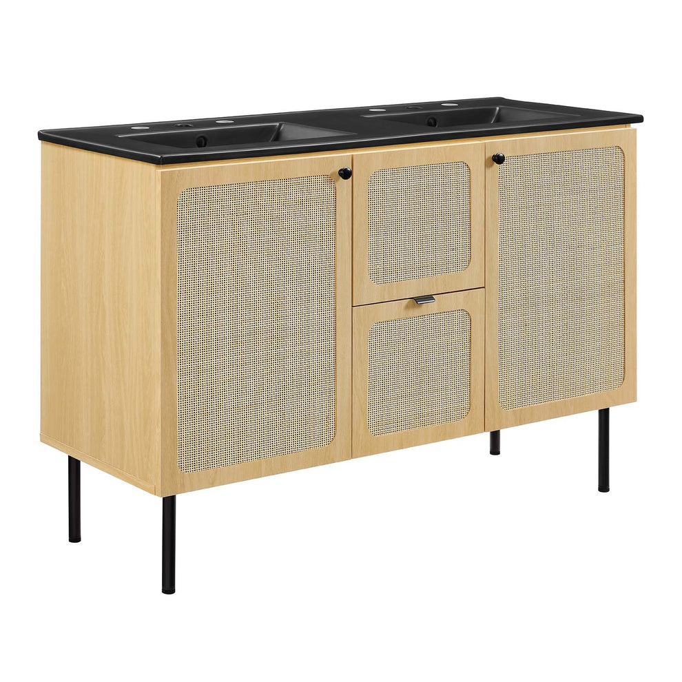 Chaucer 48" Double Sink Bathroom Vanity By Modway - EEI-6702 | Bathroom Accessories | Modishstore - 17