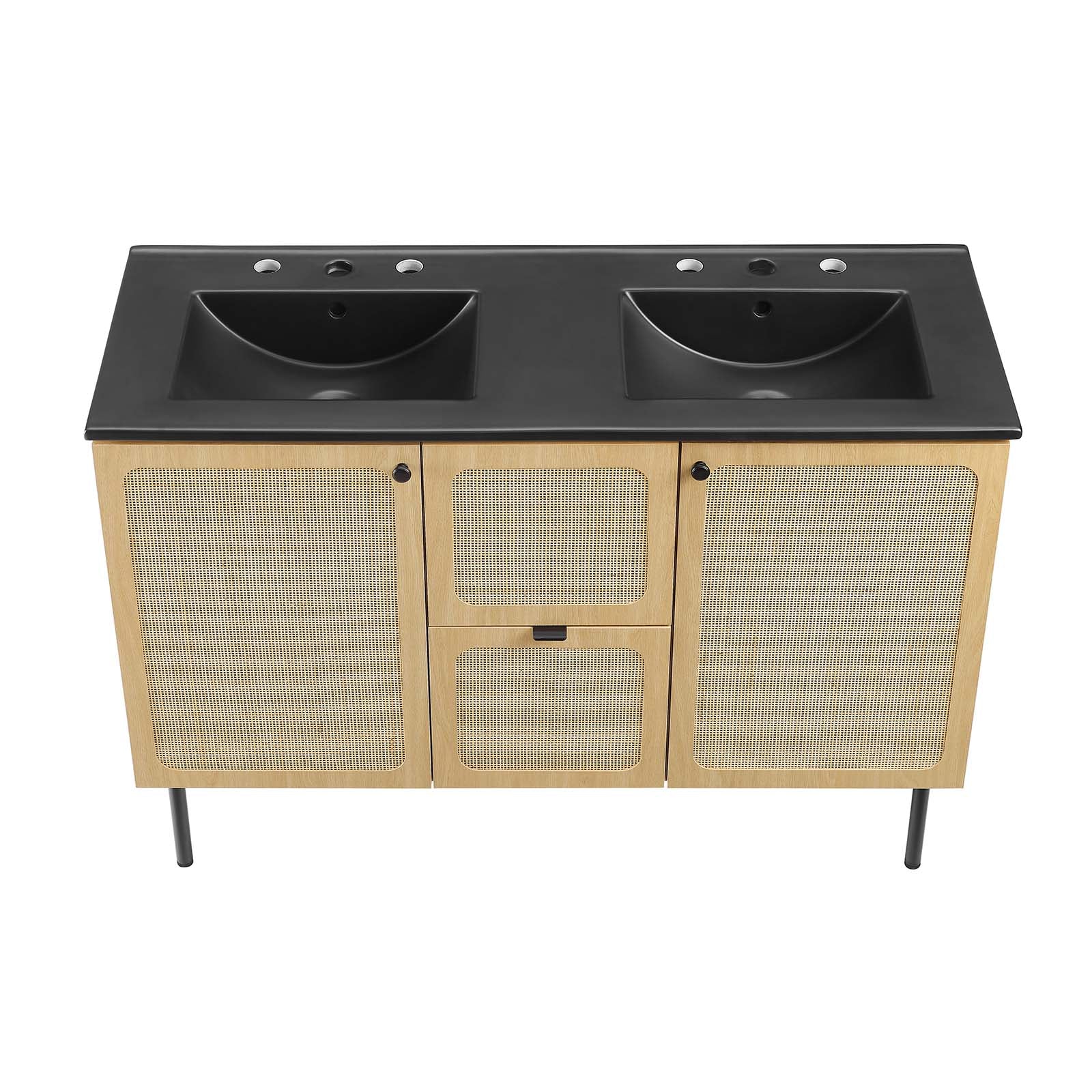 Chaucer 48" Double Sink Bathroom Vanity By Modway - EEI-6702 | Bathroom Accessories | Modishstore - 25