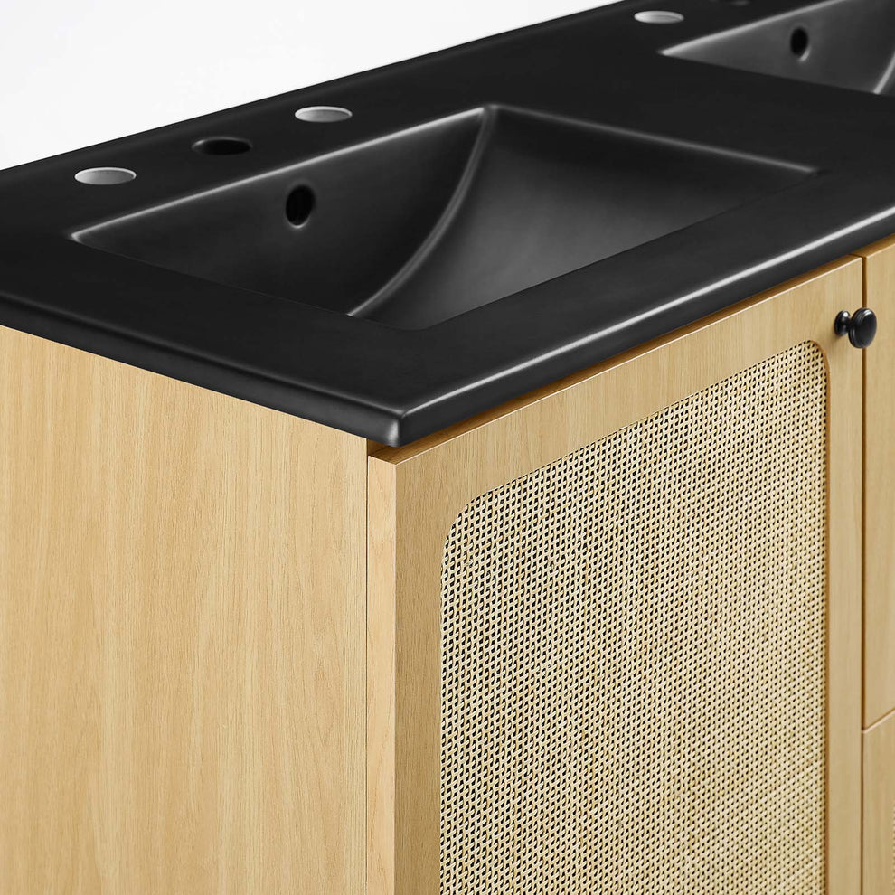 Chaucer 48" Double Sink Bathroom Vanity By Modway - EEI-6702 | Bathroom Accessories | Modishstore - 26