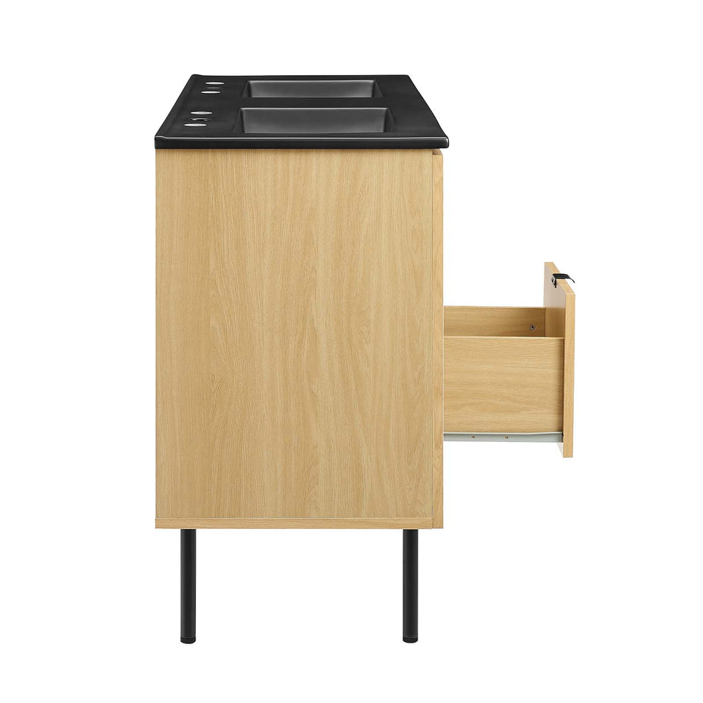 Chaucer 48" Double Sink Bathroom Vanity By Modway - EEI-6702 | Bathroom Accessories | Modishstore - 19