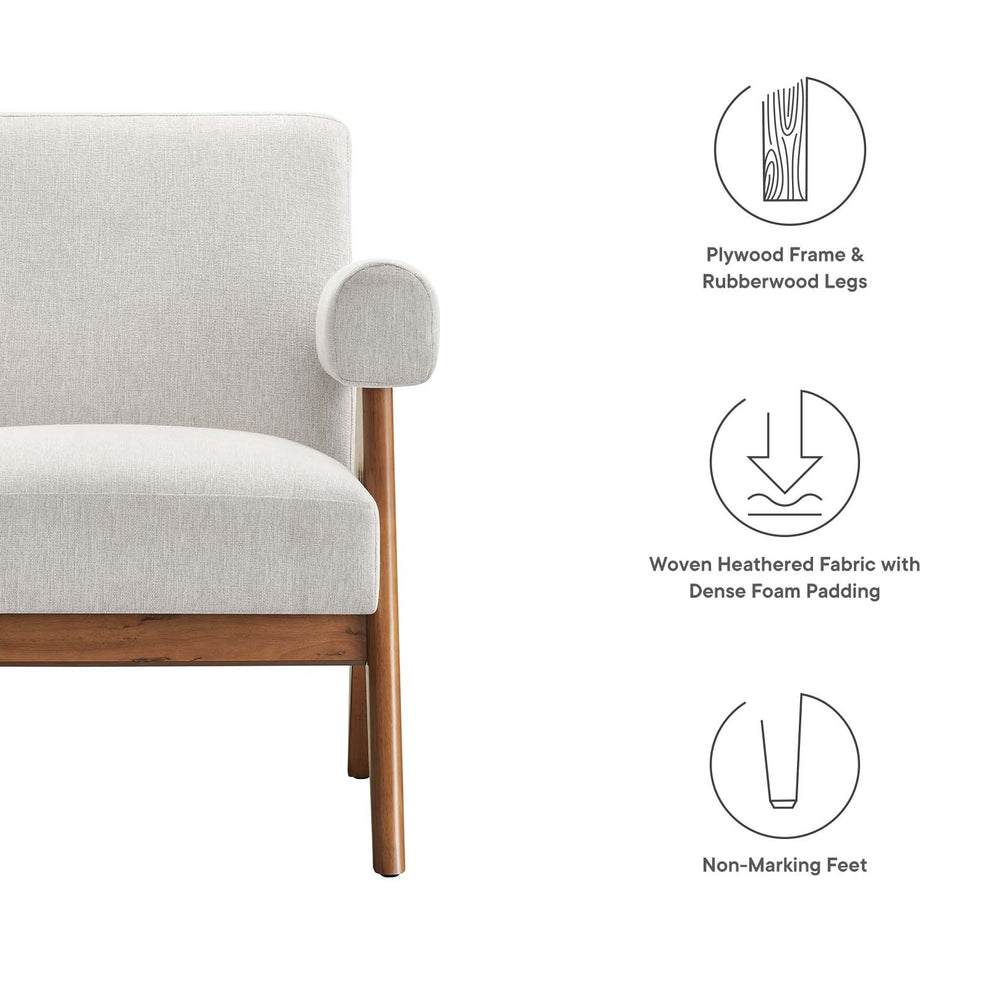 Lyra Fabric Armchair - Set of 2 By Modway - EEI-6704 | Armchairs | Modishstore - 23