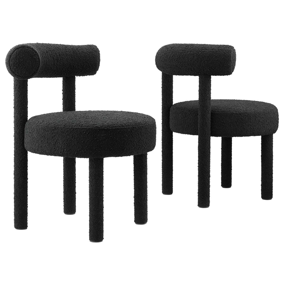 Toulouse Boucle Fabric Dining Chair - Set of 2 By Modway - EEI-6705 | Dining Chairs | Modishstore - 2