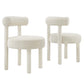 Toulouse Boucle Fabric Dining Chair - Set of 2 By Modway - EEI-6705 | Dining Chairs | Modway - 11