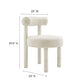 Toulouse Boucle Fabric Dining Chair - Set of 2 By Modway - EEI-6705 | Dining Chairs | Modway - 20