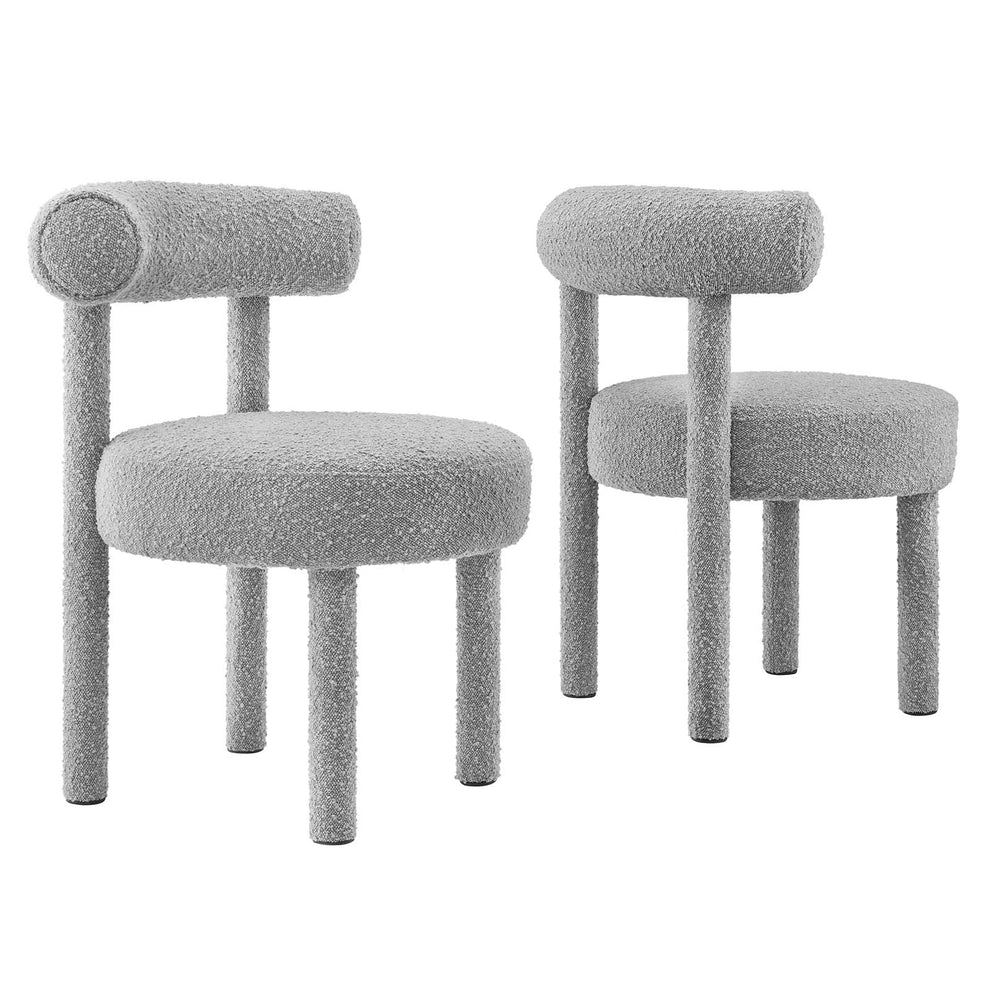 Toulouse Boucle Fabric Dining Chair - Set of 2 By Modway - EEI-6705 | Dining Chairs | Modishstore - 21