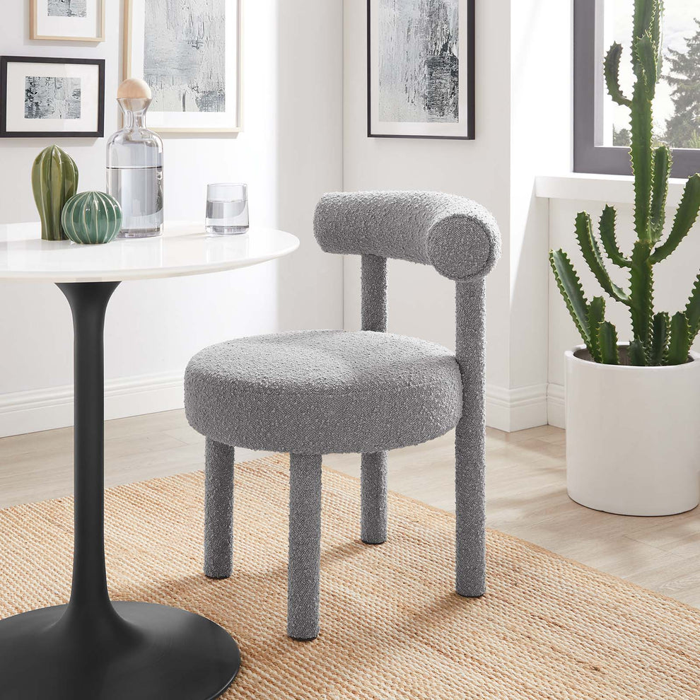 Toulouse Boucle Fabric Dining Chair - Set of 2 By Modway - EEI-6705 | Dining Chairs | Modishstore - 22