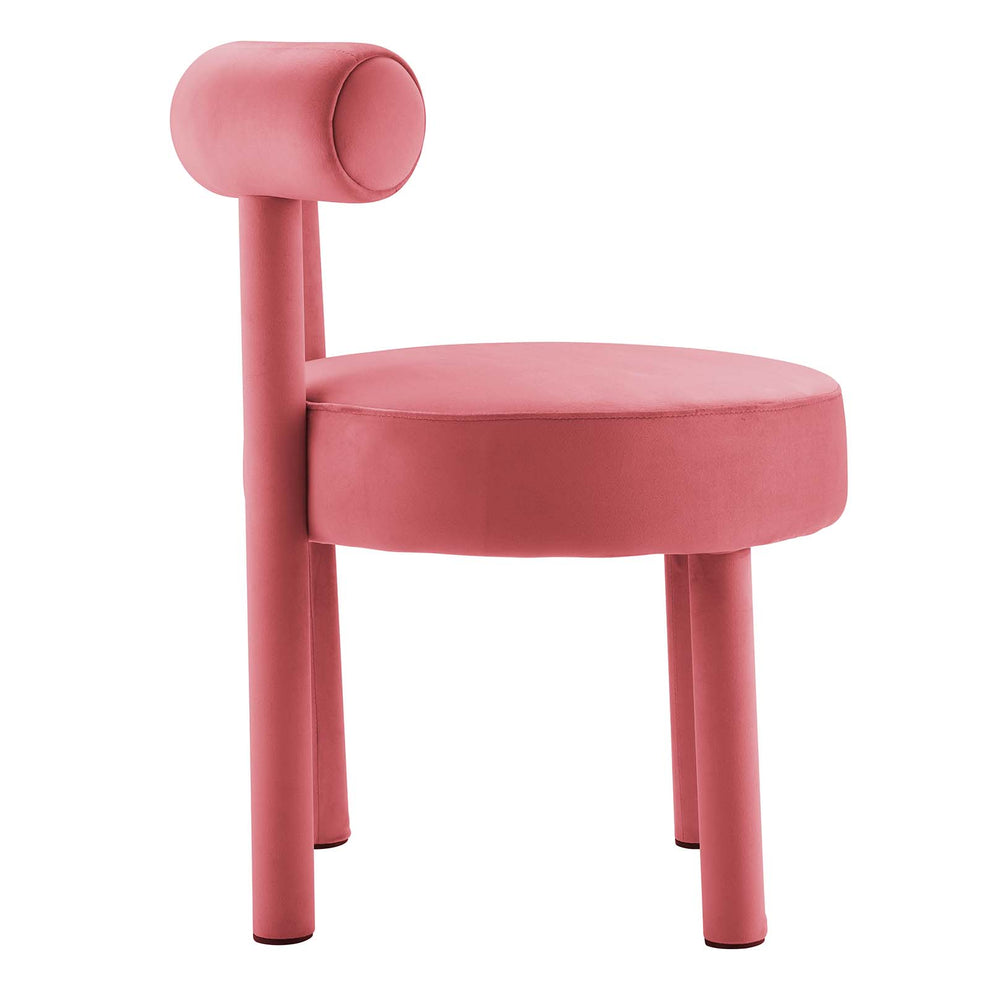 Toulouse Performance Velvet Dining Chair - Set of 2 By Modway - EEI-6706 | Dining Chairs | Modishstore - 5