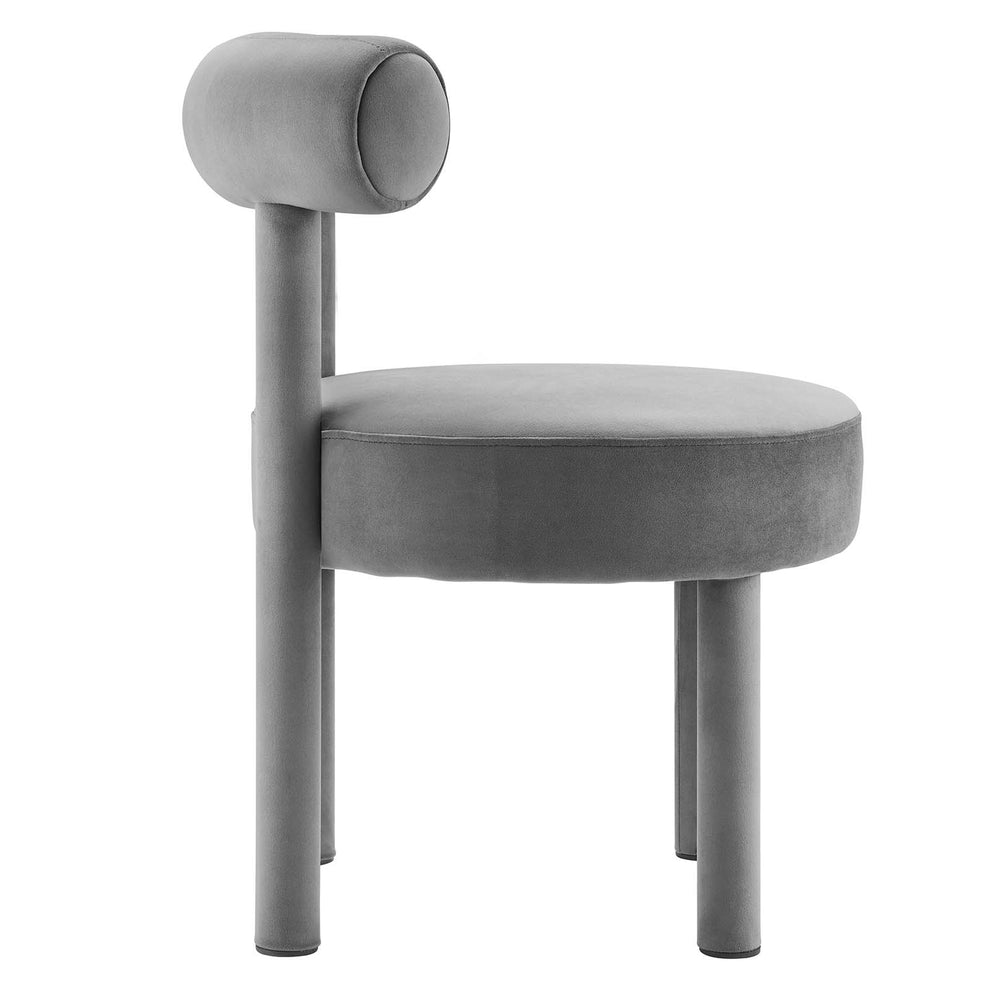 Toulouse Performance Velvet Dining Chair - Set of 2 By Modway - EEI-6706 | Dining Chairs | Modishstore - 15