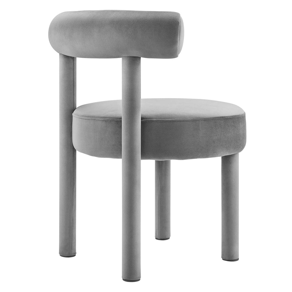 Toulouse Performance Velvet Dining Chair - Set of 2 By Modway - EEI-6706 | Dining Chairs | Modishstore - 16