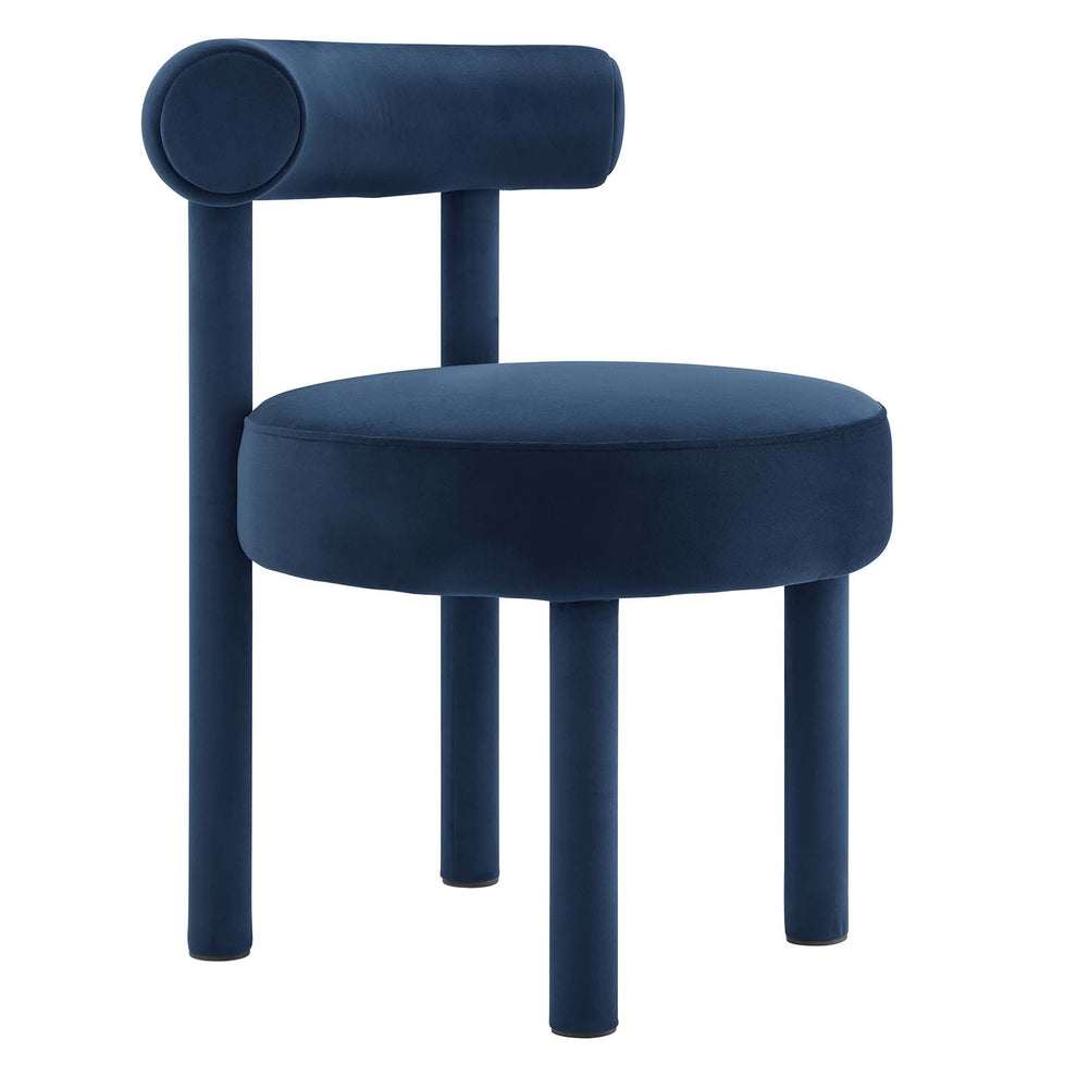 Toulouse Performance Velvet Dining Chair - Set of 2 By Modway - EEI-6706 | Dining Chairs | Modishstore - 24