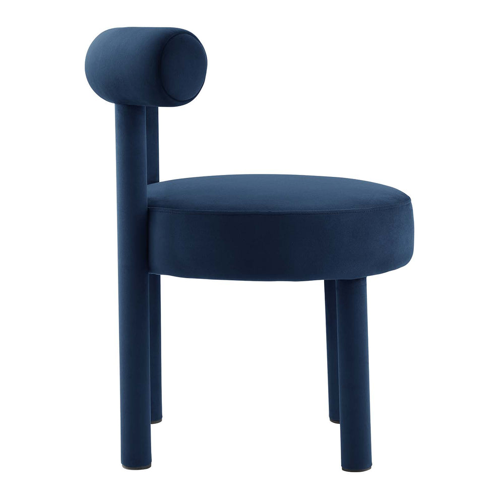 Toulouse Performance Velvet Dining Chair - Set of 2 By Modway - EEI-6706 | Dining Chairs | Modishstore - 25